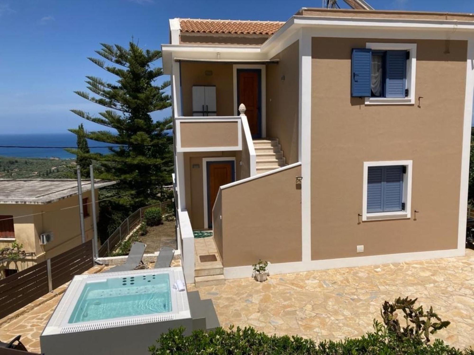 Villa Thea - Τhe View 1St Floor Áno Yerakaríon 外观 照片